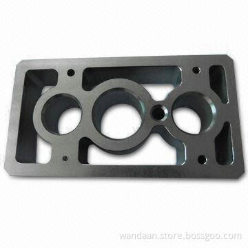 CNC Machining Part with Hard Anodized Surface Treatment, Measures 550 x 650mm
